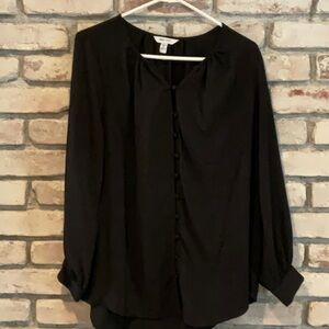 Pre-Owned Black Nine West Blouse Size OS